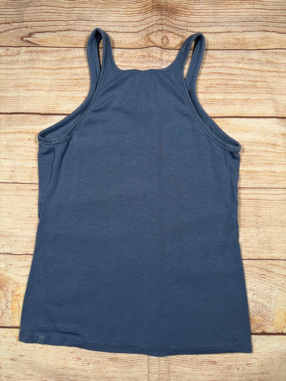 Lululemon Blue Ribbed‎ Racerback Tank - Picture 4 of 6